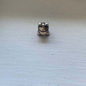Pandora Silver Frog Accent Charm